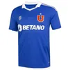 2022 2023 Universidad de Chile Soccer Jerseys 22 23 홈 어웨이 세 번째 남자 아이 프리 매칭 셔츠 95 주년 기념 블루 화이트 3 위 태국 품질 클럽 축구 셔츠
