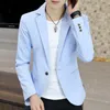 Men's Suits & Blazers Small Suit Male Autumn Korean Youth Self-cultivation Net Red Handsome White Spring Casual Single West CoatMen's