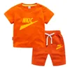 Toddler Outfits Kids Boy Tracksuit sets Short Sleeve Solid T-shirts Pants 2PCS Sport Suit 2022 Fashion Baby Girls Casual Clothes