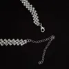 Colar de garganta de diamante simples colar de gargantilha Japão e Coréia do Sul Internet Hot personalizada Chain Clavicle Chain Colar de tendência de tendência de colar de moda