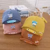 Caps Hats Cartoon Bear Baby Boy Baseball Autumn Outdoor Girl Sun Cotton Soft Peuter Kids Beach Hoed Infant Born Capscaps