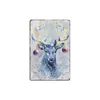 American Elk Retro Tin Maluce Renifer Wall Dekoracja Malarstwo Mural Tinplate tablica rejestracyjna Bezdroczne Obrazy salonu Dekorda domu 20x30 cm