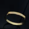 Fashion Diamond Bracelet Classic Designer Armreif für Frau Mann Unisex Temperament Armbänder zarte Schmuck 5 Optionale Top Qualit3824050
