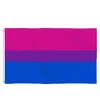 DHL Bandeira da bandeira do arco -íris 3 5 ft 90 150cm Bandeiras de poliéster Poliéster Bandeiras de poliéster colorido LGBT Lesbian Decoration Sxjun12