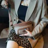 Top Leather Chest Bag Contrast Trendy Casual Versatile Women's Waist Bag Lightweight Small Diagonal Women's Bag 220712