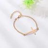 Charm Armbanden Geschenken Voor Vrouwen Accessoires Sieraden Mannen Gouden Kruis Armband Bedels Man Vrouw Femme Liefhebbers Armband Koppels Rodn22