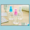 Förpackningsflaskor Office School Business Industrial 50 PC/Lot 100 ml per pumpsprut Pet Plast doft Atomizer Dispensing Perfekt tom co