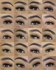 3D Faux Mink Wimpers Zachte Zijde Pluizige Valse Wimpers Natuurlijke Lange Dikke Krullend Kruis Valse Wimpers Extension Make-Up Tool Wreedheid Gratis Vagan Lash