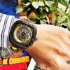 Klockor Mens Titta på 47 mm automatisk mekanisk armbandsur läderband Sapphire Waterproof Men armbandsur Business Watches Sport