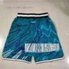 Basket shorts blixtutgåva Justdon Mitchell och ness med 4 ficklakare sweatpants mesh sömnad retro korta sportbyxor s-2xl