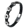 Bracelets de charme por atacado 12mm Botão Snap Bollop Magnetic Clasp Bracelet Bngle Para mulheres intercambiáveis ​​de DIY KENT22
