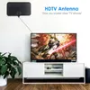 Protable 4K Digital 1080p DVB-T2 TVアンテナブースターRV屋外屋内カーアンテナ用50マイルHDTV