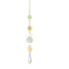 Cristal vent carillon lune attrape-soleil diamant prismes pendentif attrape-rêves arc-en-ciel chasseur suspendu goutte maison jardin décor carillon