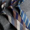 Mode Slim Skinny 7-8 cm Cravates Classique Hommes Stripe Plaid Floral Vin Bleu Cravates De Mariage Jacquard Tissé Parti Hommes Cou