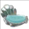 Brosses à cheveux Soins Outils de coiffage Produits Shell Peigne Mas Anti-noué Femmes Brosse Coiffure 3 Couleurs Rra1279 Drop Livraison 2021 SFP0B