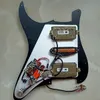 Yükseltilmiş Prewired HSH Pickguard Pickups Set 7 Yollu Anahtarı Siyah Alnico 5 Pickups FD Gitar 4 Tek Kesim Yolu Anahtarı 20 Ton