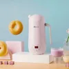 Różowy Mini Blender Soymilk Maker 350ml 1-2 osoba gospodarstwo domowe 10H Robable Mikser Food Electric Soysmilk Machine