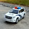 Land Cruiser Prado Off-Road SUV Barnleksaker Hög simulering Utsökt Diecasts Toy Fordon Shenghui 1:32 Alloy Car Model 220418
