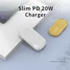 Slim PD 20W USB C Wall Chargers Portable Fast Charging Mobile Charger For Samsung/iPhone 11 12 13 Pro Max iPad Macbook