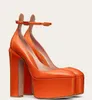 2022 High Platform T Show Pumps So Kate Red Carpet Buty na wysokim obcasie Sexy Lady Dress Buty Big rozmiar 35-43