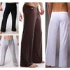 Pantaloni maschili larghi casuali di alta qualitàLoungewear Lounge Fitness Home Sleepwear Pantaloni da uomo gay traspiranti 220712