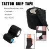 Health Beauty Amp Body Art Grips 964824126ブラックタトゥーグリップ包帯カバーラップテープ不織布自己接着剤FIN7202523