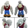 32 cm Cartoon Pflanze VS Gargantuar Zombie Plüschtiere PVZ Weiche Gefüllte Puppe Geschenke Für Kinder Kinder 220531