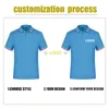 Maßgeschneidertes High-End-Poloshirt, Freizeit-Arbeitskleidung, kurzärmelige Teamuniform, Qualität für Erwachsene, schnell trocknendes Design 220722
