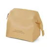 DHL50PCS -mynt Purses Women Pu Letter Prints Square Waterproof Protable Short Cosmetic Bag Mix Color