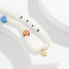Ceinture de chaîne de taille en perles style Boho pour femmes, breloques tendance avec lettres, chaînes de ventre, accessoires de danse, bijoux de corps à la mode, 2022