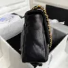 7A 디자이너 19 플랩 크로스 바디 가방 2021 브랜드 골드 체인 어깨 지갑 핑크 포찌 봉투 지갑, 공식 원래 수입 정품