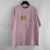 T-shirt Correct Palmangel Beheaded Bear High Collar Street Round Neck