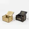 Electronics China Style Souvenir Wholesale Unique Beautiful Hand Cranked Carved Wooden Music Boxes for Anniversary Birthday Christmas Gifts