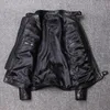 Men's Leather Faux Leather Genuine Leather Jacket Men Coat Cowhide Slim Fa 220823