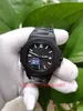 新バージョン U ファクトリーメンズ腕時計 5711/1A 010 5711/1A-014 ノーチラス 40 ミリメートル PVD ブラック、グリーングレーダイヤル機械式透明 ETA 2813 ムーブメント自動メンズ腕時計