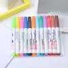 12pcs/Lot Creative Floating Pen Colorful White Board Painting Graffiti Writing Pens Students Erasable Markers for Kids Education Toys Mixed