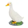 Tuindecoraties schattige eend hars standbeeld achtertuin vijver eenden decoratie vogel sculptuur indoor buitentuin decor gazon ornament #p2garden