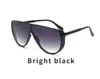 Newest One-piece lens Rein les Male Sunglasses Personality Big Frame UV400 spring metal Men's Round Glasses