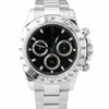 Designer Watches Rolx Factory Luksusowy Męski Mężczyzn 116503 Black Stali Stal Dial 40 mm mechaniczny automatyczny x1ndv