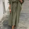 3 pièces correspondant ensemble femmes musulman linge Dubaï arabe modeste tenue Kimono ouvert Abaya Maxi robe Wrap cravate jupe Ramadan Eid fête 220713