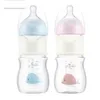 Baby Ppsu en glazen flesmaterialen Materialen met brede boorvoelige spoeling Anti-colic Born Melk training voeding Accessoires Water 220512
