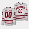 Nivip Custom Massachusetts Minutemen UMass College Hockey Jersey Cale Makar Bobby Trivigno Scott Morrow Ryan Ufko Josh Lopina Garrett Wait Matthew