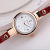 Polshorloges mode dames charme wrap rond lederen kwarts pols horloge Rhinestone vrouwelijke Montre Mujer speciale geschenken voor dameswristwatches