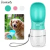 Portable Pet Dog Water Bottle For Small Large Dogs Puppy Cat Drinking Bowl Outdoor Travel Feeder Supplies Y200917