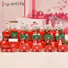 1pcs Wooden Christmas Train Decorations for Home Xmas Little Year Gift Natal Noel Party Supplies Y201020