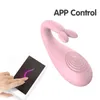 NXY OGOSTOS APP APP APP Bluetooth Vibrator Kegal Estimulador sem fio Controle remoto sem fio