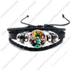 Accessories: My Hero Time Cowhide Bracelet Woven Adjustable Animation