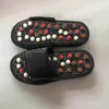 Perles de boule de pantoufles de massage rotatoires de Tai Chi avec des pantoufles de massage de santé de points d'acupuncture collants de pied J220716