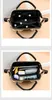 W577 여성 패션 PU 가죽 핸드백을위한 새로운 핸드 가방 드릴 바디 크로스 백 여성 토트 가방 쇼핑 팩 지갑과 크로스 바디