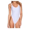 Custom picture backless 1 pc swimsuit was thin sexy nylon durable tight fitting quick drying 220621